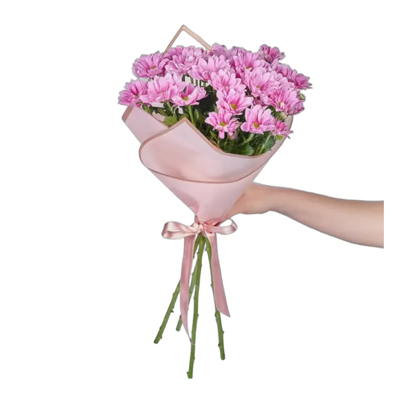 Pembe Papatya Buketi Pembe Sarım